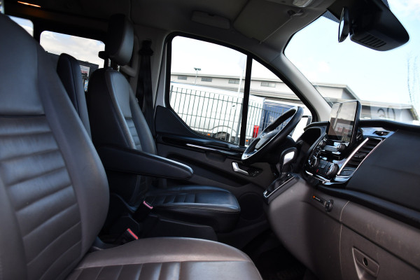 Ford Transit Custom 300 2.0 TDCI L2H1 Limited DC Adaptieve Cruise, Camera, Xenon, Leder, 170pk, Stoelverwarming, Multimedia, 2 x Schuifdeur, Uniek!