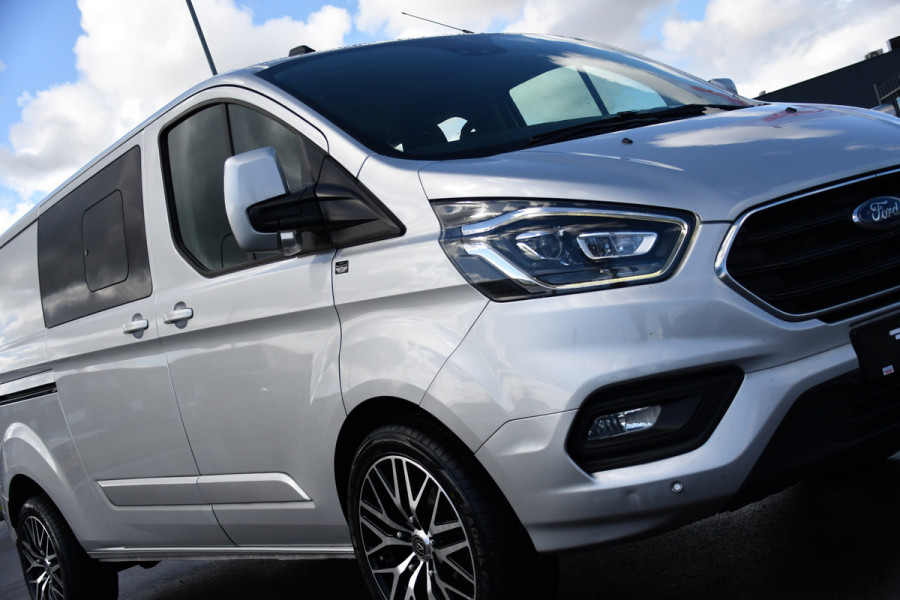 Ford Transit Custom 300 2.0 TDCI L2H1 Limited DC Adaptieve Cruise, Camera, Xenon, Leder, 170pk, Stoelverwarming, Multimedia, 2 x Schuifdeur, Uniek!