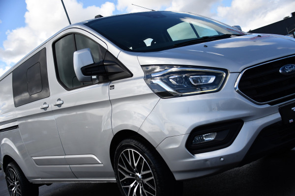 Ford Transit Custom 300 2.0 TDCI L2H1 Limited DC Adaptieve Cruise, Camera, Xenon, Leder, 170pk, Stoelverwarming, Multimedia, 2 x Schuifdeur, Uniek!