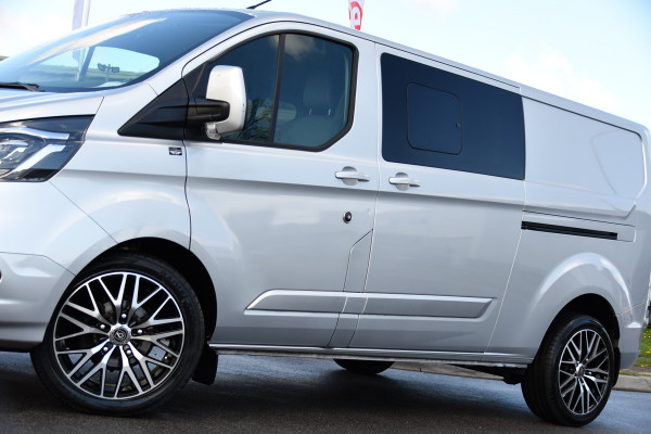 Ford Transit Custom 300 2.0 TDCI L2H1 Limited DC Adaptieve Cruise, Camera, Xenon, Leder, 170pk, Stoelverwarming, Multimedia, 2 x Schuifdeur, Uniek!