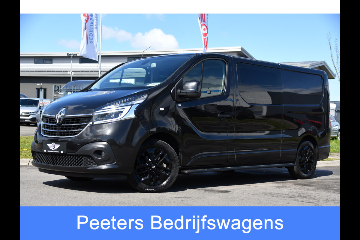 Renault Trafic 2.0 dCi 170 T29 L2H1 DC Luxe Black Edition Camera, Cruise, Carplay, 170pk, Automaat, LED, Multimedia, Clima, NAVI, Uniek!