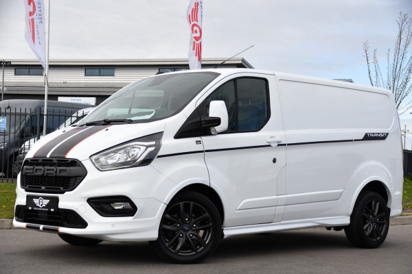 Ford Transit Custom 290 2.0 TDCI L1H1 Sport Camera, Cruise, LED, Leder, Stoelverwarming, 170pk, Automaat, Trekhaak, Voorruit verwarming, Uniek!