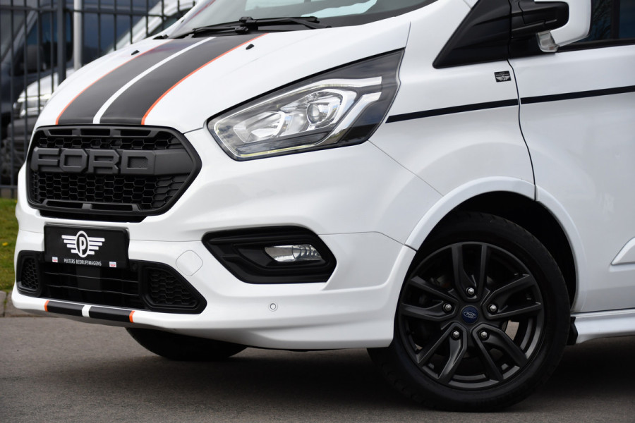 Ford Transit Custom 290 2.0 TDCI L1H1 Sport Camera, Cruise, LED, Leder, Stoelverwarming, 170pk, Automaat, Trekhaak, Voorruit verwarming, Uniek!