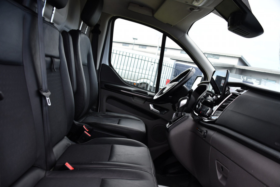 Ford Transit Custom 290 2.0 TDCI L1H1 Sport Camera, Cruise, LED, Leder, Stoelverwarming, 170pk, Automaat, Trekhaak, Voorruit verwarming, Uniek!