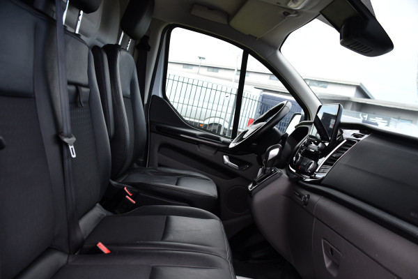 Ford Transit Custom 290 2.0 TDCI L1H1 Sport Camera, Cruise, LED, Leder, Stoelverwarming, 170pk, Automaat, Trekhaak, Voorruit verwarming, Uniek!