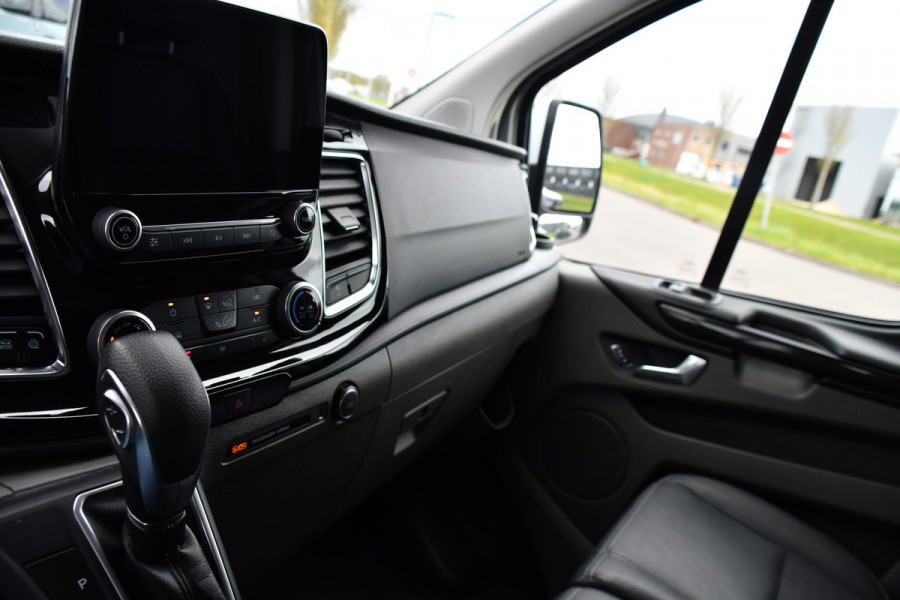 Ford Transit Custom 290 2.0 TDCI L1H1 Sport Camera, Cruise, LED, Leder, Stoelverwarming, 170pk, Automaat, Trekhaak, Voorruit verwarming, Uniek!