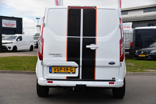 Ford Transit Custom 290 2.0 TDCI L1H1 Sport Camera, Cruise, LED, Leder, Stoelverwarming, 170pk, Automaat, Trekhaak, Voorruit verwarming, Uniek!