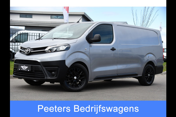 Toyota ProAce Worker 2.0 L3 D-4D PB Edition Cruise, Sensoren, Carplay, Trekhaak, 122pk, Airco, Multimedia, Leder, Uniek!