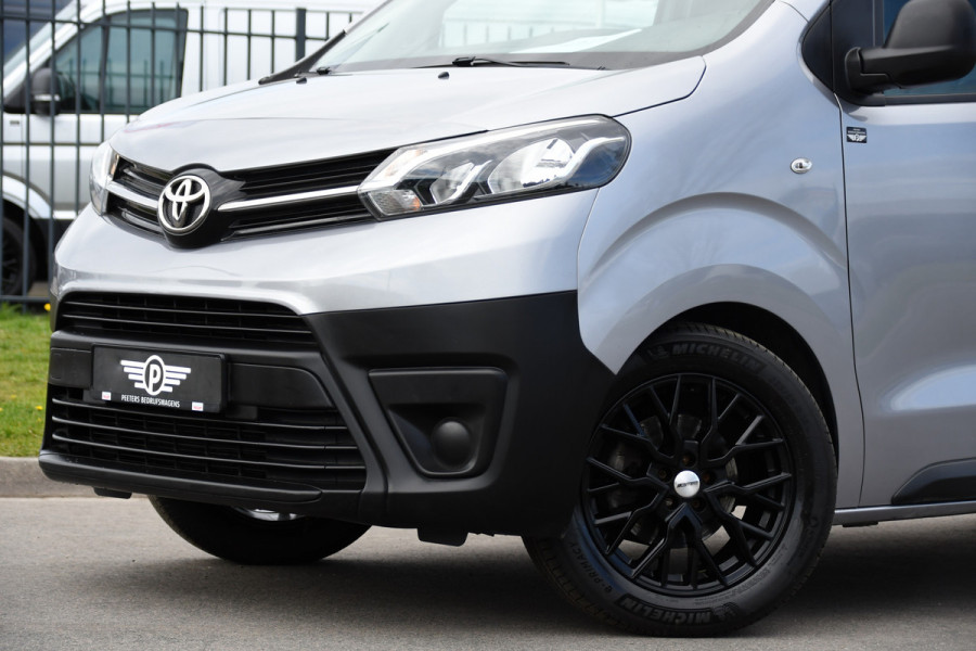 Toyota ProAce Worker 2.0 L3 D-4D PB Edition Cruise, Sensoren, Carplay, Trekhaak, 122pk, Airco, Multimedia, Leder, Uniek!