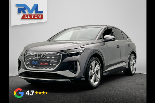 Audi Q4 Sportback e-tron 40 S edition 77 kWh 2x S-Line | SOH 94,29% | Adaptieve Cruise | Panoramadak |Trekhaak | Carplay