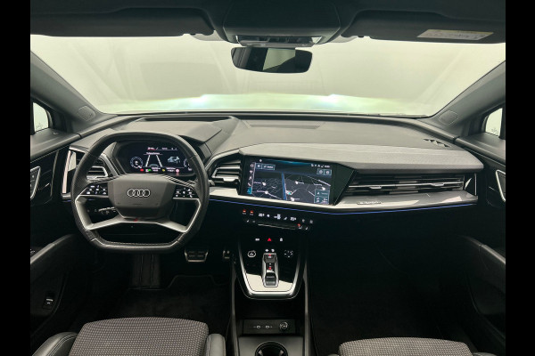 Audi Q4 Sportback e-tron 40 S edition 77 kWh 2x S-Line | SOH 94,29% | Adaptieve Cruise | Panoramadak |Trekhaak | Carplay