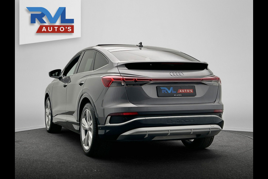 Audi Q4 Sportback e-tron 40 S edition 77 kWh 2x S-Line | SOH 94,29% | Adaptieve Cruise | Panoramadak |Trekhaak | Carplay