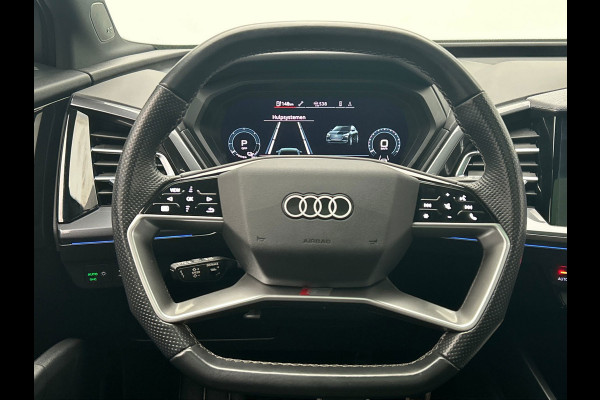 Audi Q4 Sportback e-tron 40 S edition 77 kWh 2x S-Line | SOH 94,29% | Adaptieve Cruise | Panoramadak |Trekhaak | Carplay