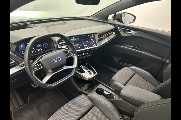 Audi Q4 Sportback e-tron 40 S edition 77 kWh 2x S-Line | SOH 94,29% | Adaptieve Cruise | Panoramadak |Trekhaak | Carplay