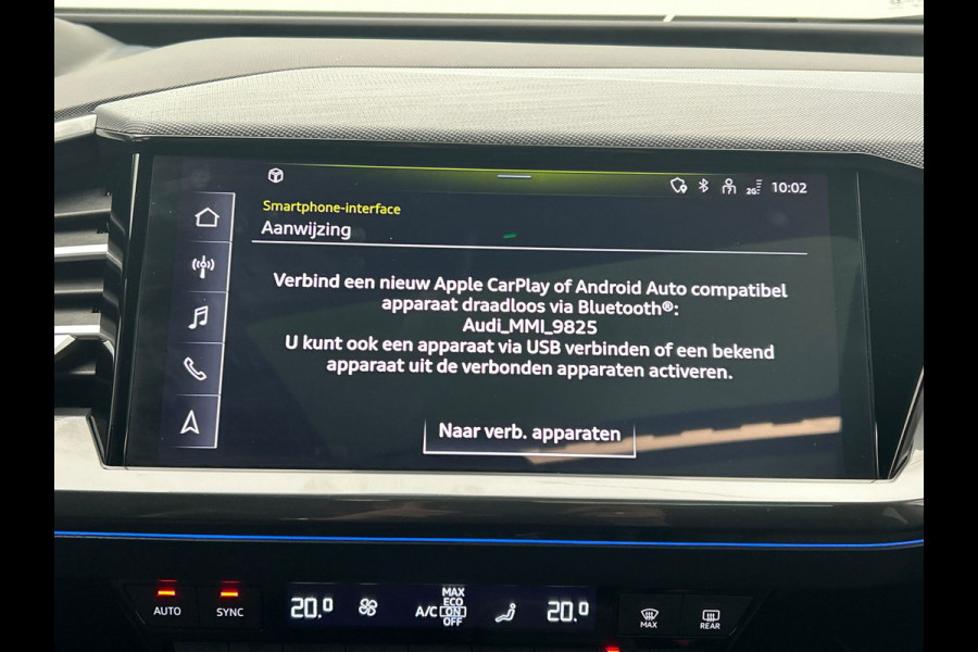 Audi Q4 Sportback e-tron 40 S edition 77 kWh 2x S-Line | SOH 94,29% | Adaptieve Cruise | Panoramadak |Trekhaak | Carplay