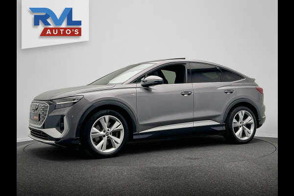 Audi Q4 Sportback e-tron 40 S edition 77 kWh 2x S-Line | SOH 94,29% | Adaptieve Cruise | Panoramadak |Trekhaak | Carplay