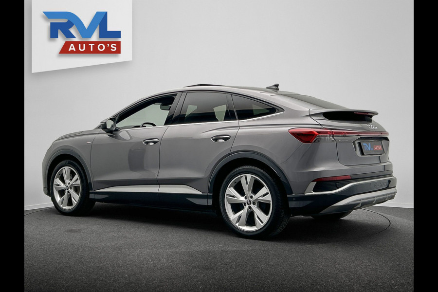 Audi Q4 Sportback e-tron 40 S edition 77 kWh 2x S-Line | SOH 94,29% | Adaptieve Cruise | Panoramadak |Trekhaak | Carplay