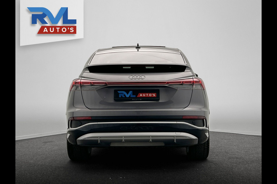 Audi Q4 Sportback e-tron 40 S edition 77 kWh 2x S-Line | SOH 94,29% | Adaptieve Cruise | Panoramadak |Trekhaak | Carplay