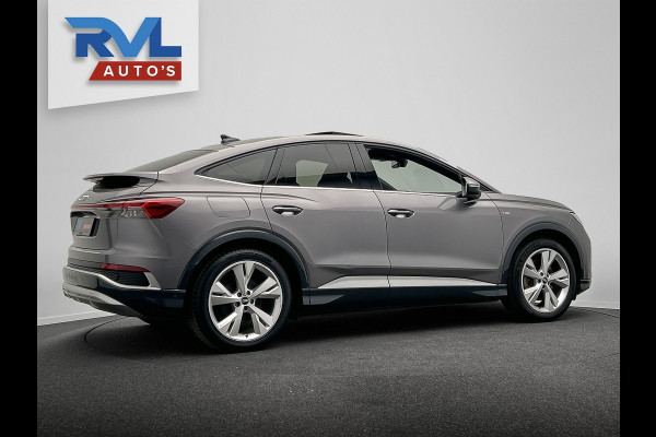 Audi Q4 Sportback e-tron 40 S edition 77 kWh 2x S-Line | SOH 94,29% | Adaptieve Cruise | Panoramadak |Trekhaak | Carplay
