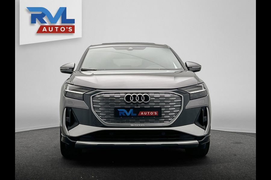 Audi Q4 Sportback e-tron 40 S edition 77 kWh 2x S-Line | SOH 94,29% | Adaptieve Cruise | Panoramadak |Trekhaak | Carplay