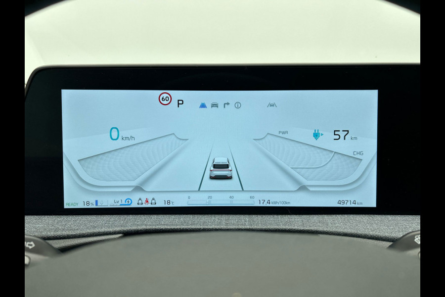 Kia Ev6 Air 58 kWh | Origineel NL | 1e Eigenaar | Trekhaak |Stoel/Stuur Verwarming | Adaptieve Cruise/Control | Camera | Carplay |