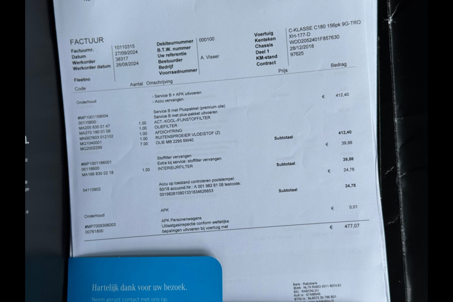 Mercedes-Benz C-Klasse Estate 180 AMG 2018 AUT NAVI Trek NAP