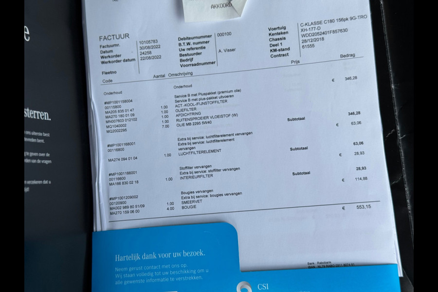 Mercedes-Benz C-Klasse Estate 180 AMG 2018 AUT NAVI Trek NAP