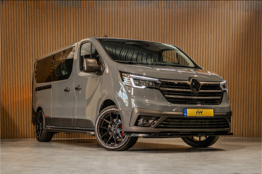 Renault Trafic 2.0 170 PK L2H1 DC | Dubbel Cabine | L+R Schuifdeur | Navigatie | CarPlay | 5-Zitter  | Spoilerkit | BPM Vrij | Fabrieksgarantie
