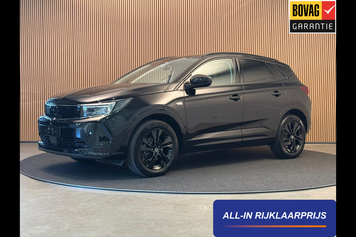Opel Grandland 1.2 Turbo 130PK Aut. GS | Navi | Camera | Adapt. Cruise | Stoel- Stuur- & Voorruit verwarming | Incl. garantie