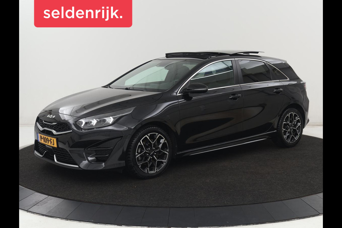Kia Ceed 1.0 T-GDi GT-Line | Panoramadak | Leder/Alcantara | Stoelverwarming | Carplay | Keyless | Stuurverwarming | Digital Cockpit | Sportstoelen | Navigatie | Full LED | Camera | Dodehoek detectie