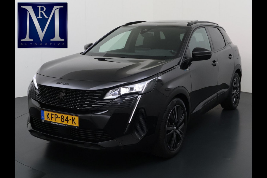 Peugeot 3008 1.6 HYbrid 225 GT Pack Business PANO | BLACK PACK | FOCAL AUDIO | CAMERA | CRUISE CONTROLE | ELEK. ACHTERKLEP | STOELVERWARMING | RIJKLAAR + 12 MND BOVAG GARANTIE |