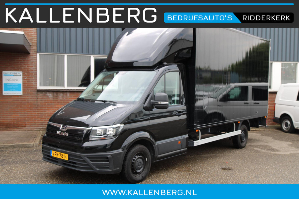 MAN TGE 35 2.0 140PK Automaat / Bakwagen / *LAADKLEP*/ 21m3 / Nieuwstaat / 30Dkm