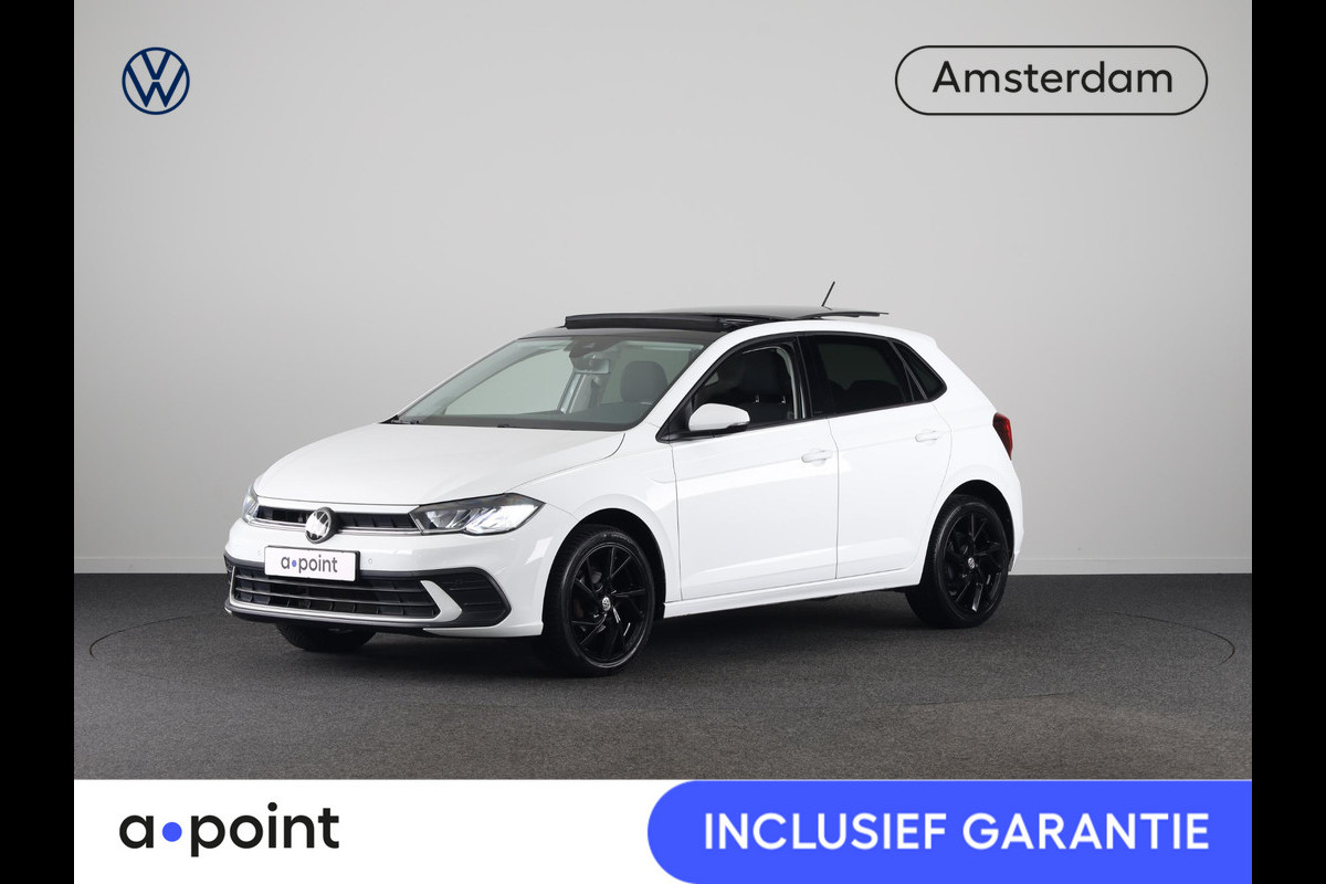 Volkswagen Polo 1.0 TSI Life 95 pk | Navigatie via App | Panoramadak | 17" LM velgen | Parkeersensoren | Adaptieve cruise control | LED koplampen | Stoelverwarming |