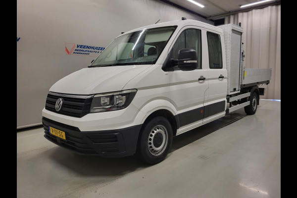 Volkswagen Crafter 2.0TDI Dubbele Cabine Kipper 3000kg Trekgewicht Euro 6!