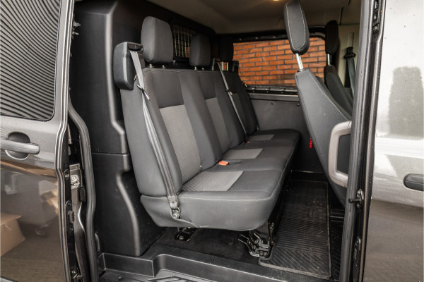 Ford Transit Custom 320 2.0 TDCI 170 PK L2H1 DC | Dubbel Cabine | CarPlay | Camera | Navigatie | PDC V+A | Cruise control | Nieuwe APK | Dealer onderhouden | Euro 6 | BPM Vrij