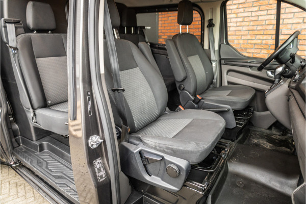 Ford Transit Custom 320 2.0 TDCI 170 PK L2H1 DC | Dubbel Cabine | CarPlay | Camera | Navigatie | PDC V+A | Cruise control | Nieuwe APK | Dealer onderhouden | Euro 6 | BPM Vrij