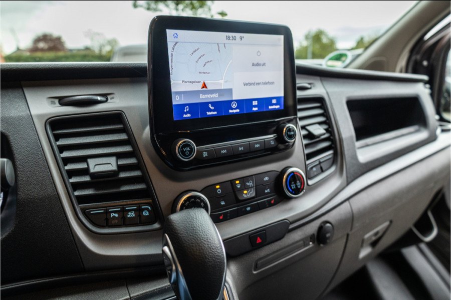 Ford Transit Custom 320 2.0 TDCI 170 PK L2H1 DC | Dubbel Cabine | CarPlay | Camera | Navigatie | PDC V+A | Cruise control | Nieuwe APK | Dealer onderhouden | Euro 6 | BPM Vrij