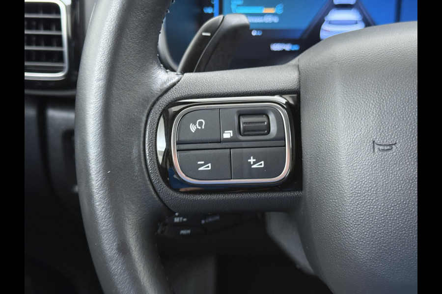 Citroën C5 Aircross 1.6T 225pk PHEV AUT-8 360°Camera Trekhaak PDC Apple Carplay Android Navi Ecc Cruise Control Feel SOH 95% Led Lmv 18" DAB+ Isofix Privacy Glas Bluetooth Plug-in Hybrid 1.300KG Trekgewicht
