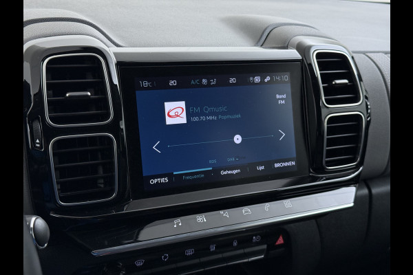 Citroën C5 Aircross 1.6T 225pk PHEV AUT-8 360°Camera Trekhaak PDC Apple Carplay Android Navi Ecc Cruise Control Feel SOH 95% Led Lmv 18" DAB+ Isofix Privacy Glas Bluetooth Plug-in Hybrid 1.300KG Trekgewicht