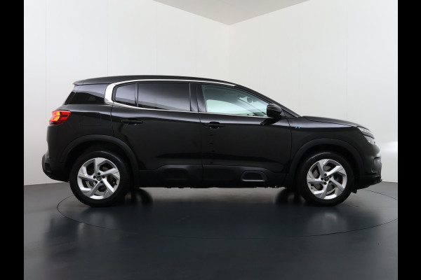 Citroën C5 Aircross 1.6T 225pk PHEV AUT-8 360°Camera Trekhaak PDC Apple Carplay Android Navi Ecc Cruise Control Feel SOH 95% Led Lmv 18" DAB+ Isofix Privacy Glas Bluetooth Plug-in Hybrid 1.300KG Trekgewicht