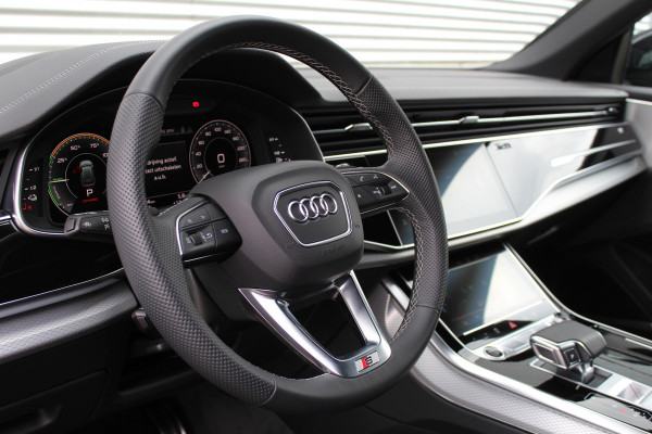 Audi Q8 60 TFSI e quattro Pro Line S Competition | 100% SOH | Panoramadak | Head-Up | B&O | 360 Camera | Leder