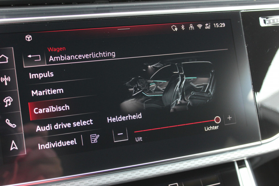 Audi Q8 60 TFSI e quattro Pro Line S Competition | 100% SOH | Panoramadak | Head-Up | B&O | 360 Camera | Leder