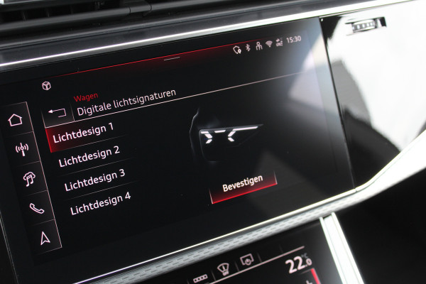 Audi Q8 60 TFSI e quattro Pro Line S Competition | 100% SOH | Panoramadak | Head-Up | B&O | 360 Camera | Leder