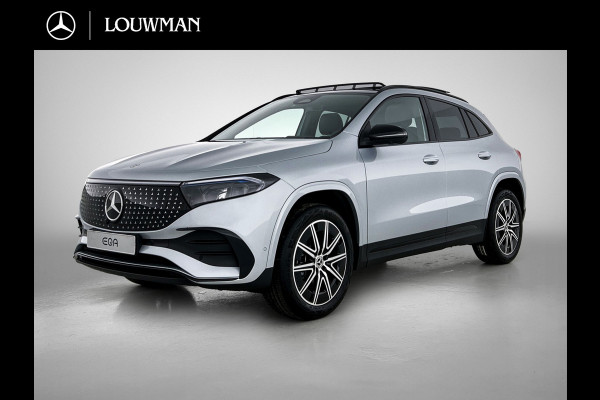 Mercedes-Benz EQA 250+ Business Solution AMG 71 kWh | Nightpakket | Trekhaak | DISTRONIC | Smartphone integratie | Panoramaschuifdak | Stuurwielpaddles gegalvaniseerd | 360° camera | Burmester Surround Sound |