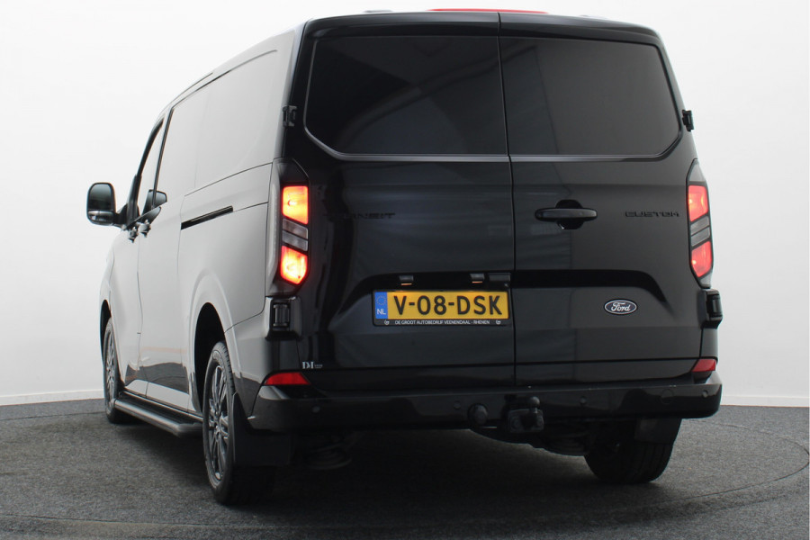 Ford Transit Custom 300 2.0 TDCI Automaat L2H1 3-Zits, LED, Keyless, ACC, Trekhaak, Side-Bars, PDC, 17"