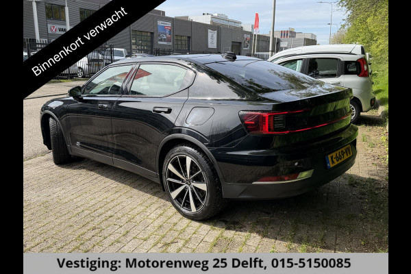 Polestar 2 Long Range Dual Motor Launch Edition 78kWh ACCU 91% . DEALER ONDERHOUDEN . STOELVERWARMING VOOR EN ACHTER  .