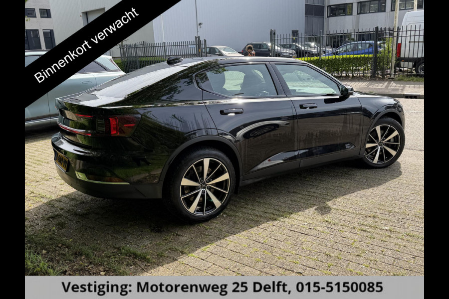 Polestar 2 Long Range Dual Motor Launch Edition 78kWh ACCU 91% . DEALER ONDERHOUDEN . STOELVERWARMING VOOR EN ACHTER  .