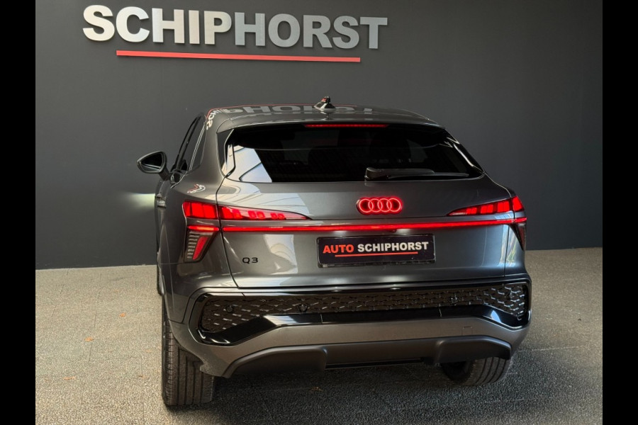 Audi Q3 Sportback Sportback e-hybrid 272pk 2xS-line Tech plus Black Optic matrix full led 119 km