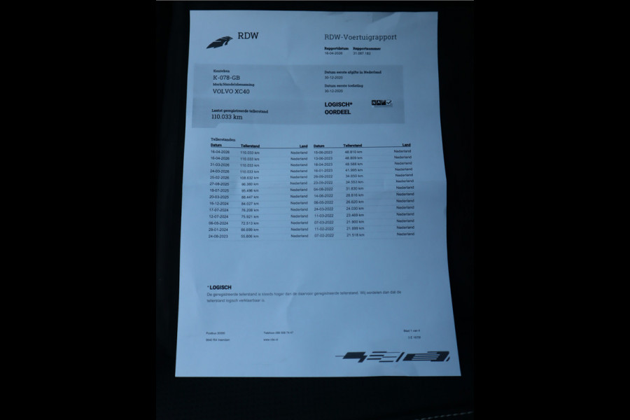 Volvo XC40 Recharge P8 AWD R-Design SOH 88,1% / Stoel-stuurverw. / Camera NL Auto / BTW Auto