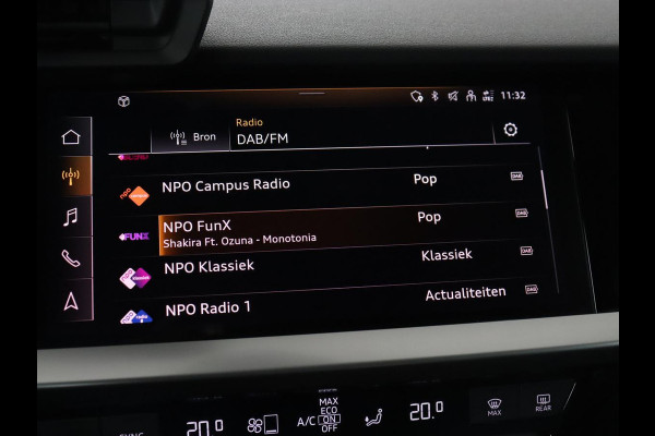 Audi A3 30 TFSI Advanced edition | Sportstoelen | Carplay | Audi Sound | Navigatie | Virtual Cockpit | Climate control | Full LED | Parkeerhulp | 17'' | DAB | Cruise control